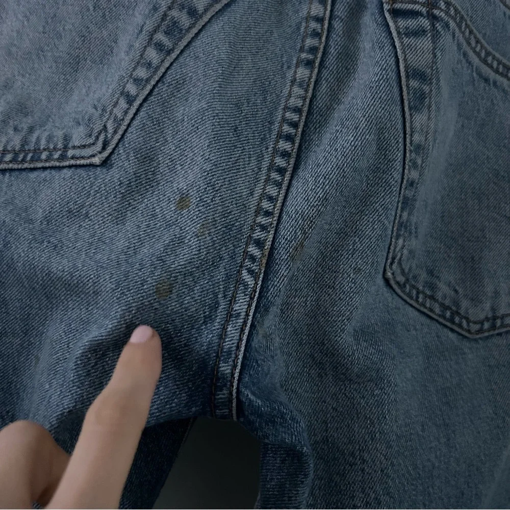 RE/DONE High Rise Blue Denim Mom Jeans 26 - Picture 10 of 12